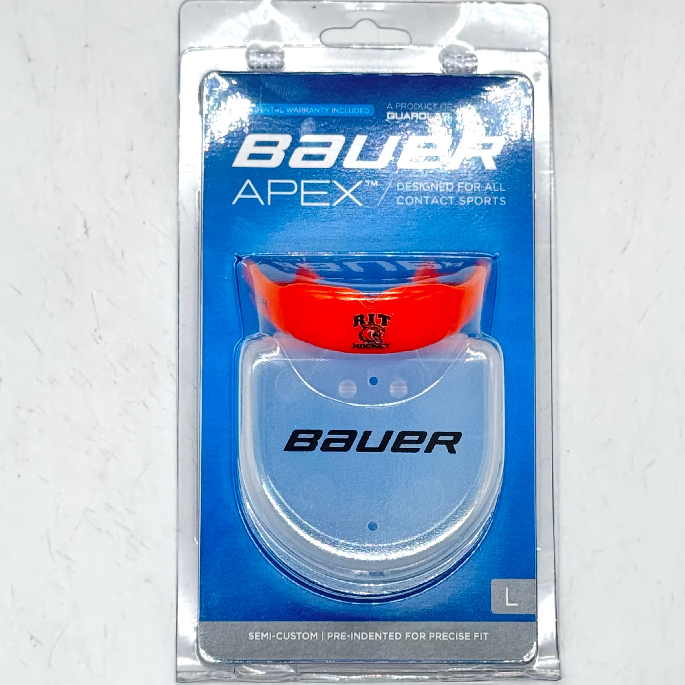 Protège-dents Bauer APEX (orange)